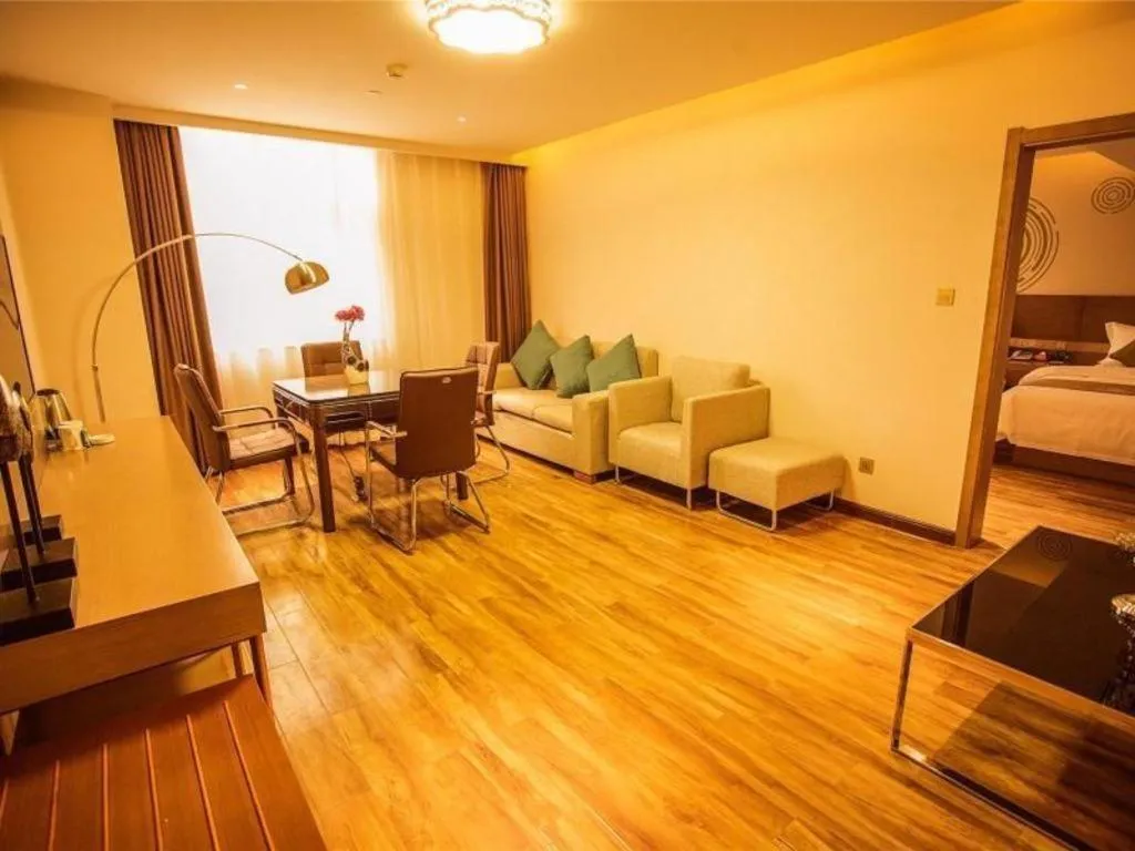 Bed in GreenTree Inn Xi'an Yanta District Dayanta Furongyuan Hotel