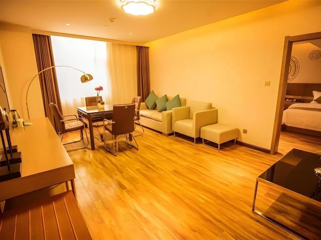 Bed in GreenTree Inn Xi'an Yanta District Dayanta Furongyuan Hotel