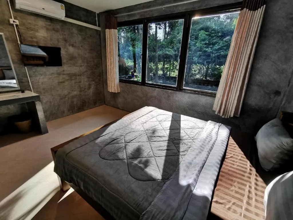 Bed in Pingview Villa Resort