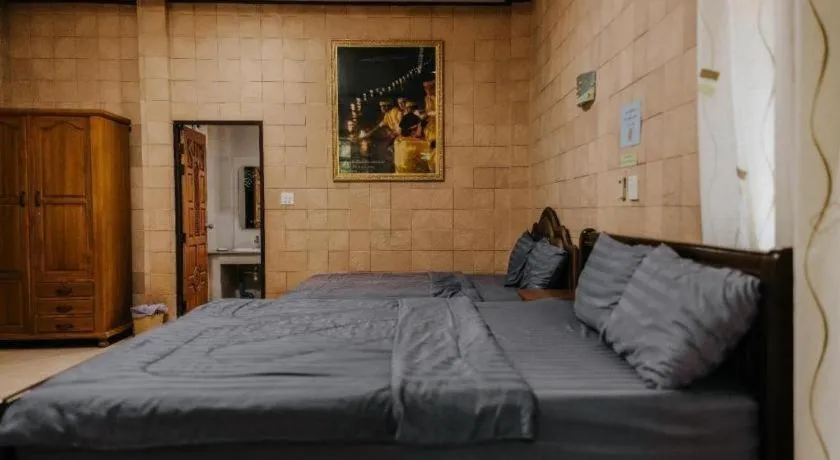 Bed in Pingview Villa Resort