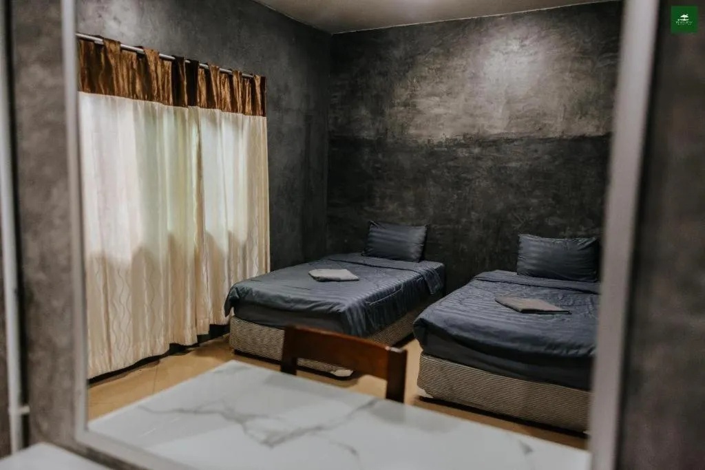 Bed in Pingview Villa Resort