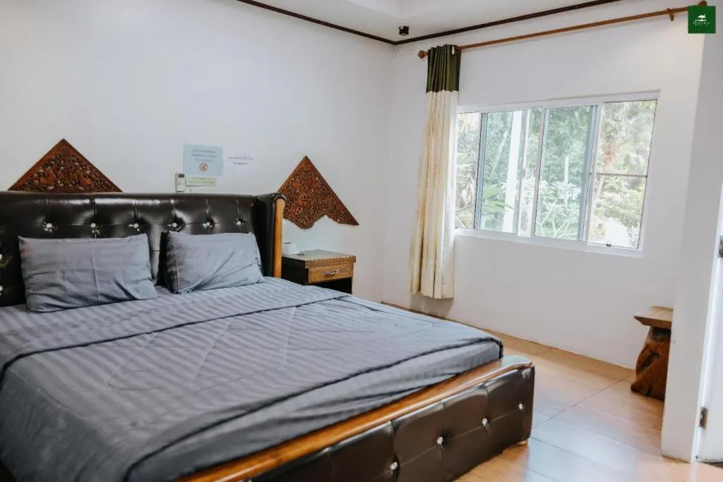 Bed in Pingview Villa Resort