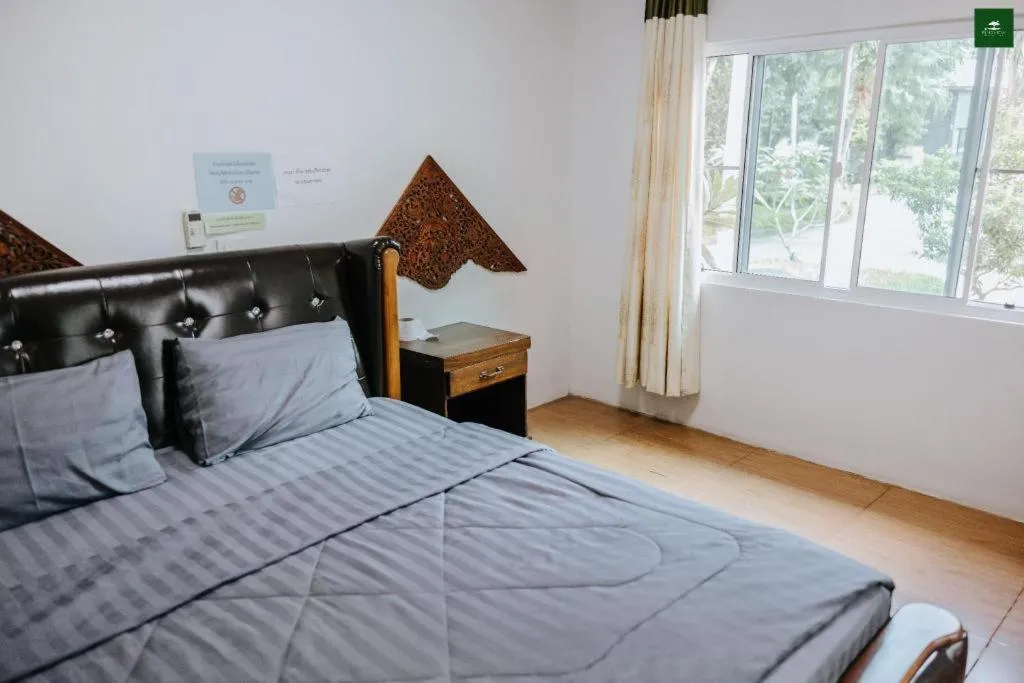 Bed in Pingview Villa Resort