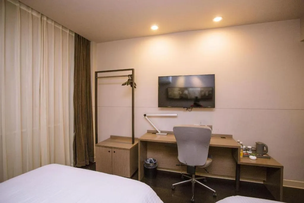 Bed in Jinjiang Inn Select Shenyang Tawan Xingshun Night Market Metro Station