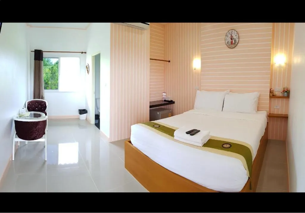 Bed in The Aam resort