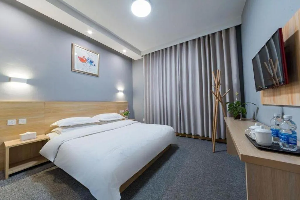 Bed in Zhaoxiangju Boutique Hotel Changshui Branch
