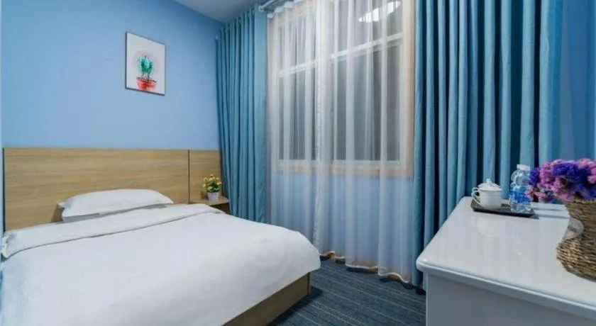 Bed in Zhaoxiangju Boutique Hotel Changshui Branch