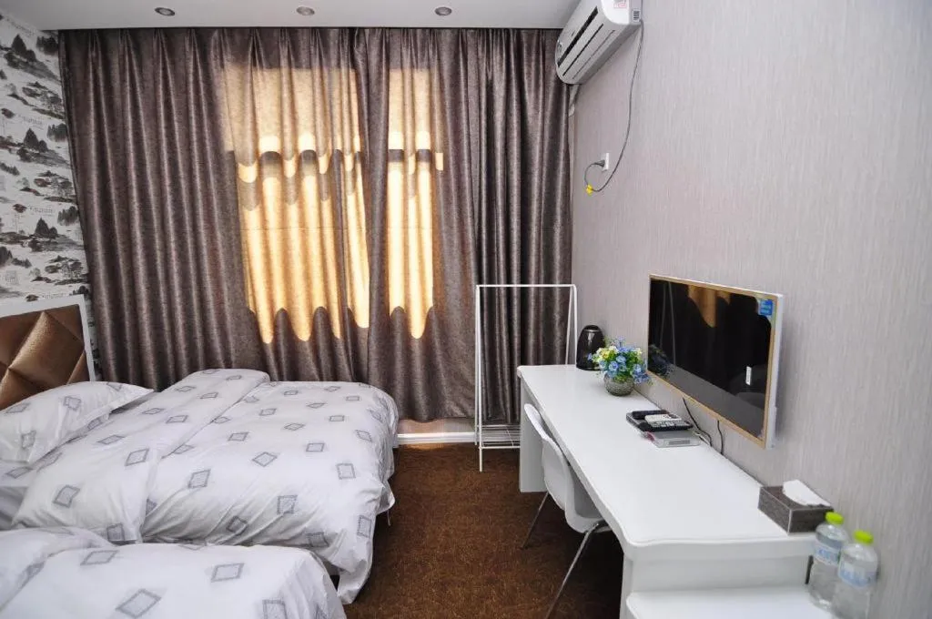 Bed in Zhaoxiangju Boutique Hotel Changshui Branch