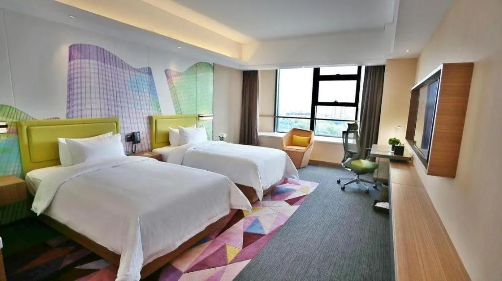 Bed in Hampton by Hilton Shunde Longjiang