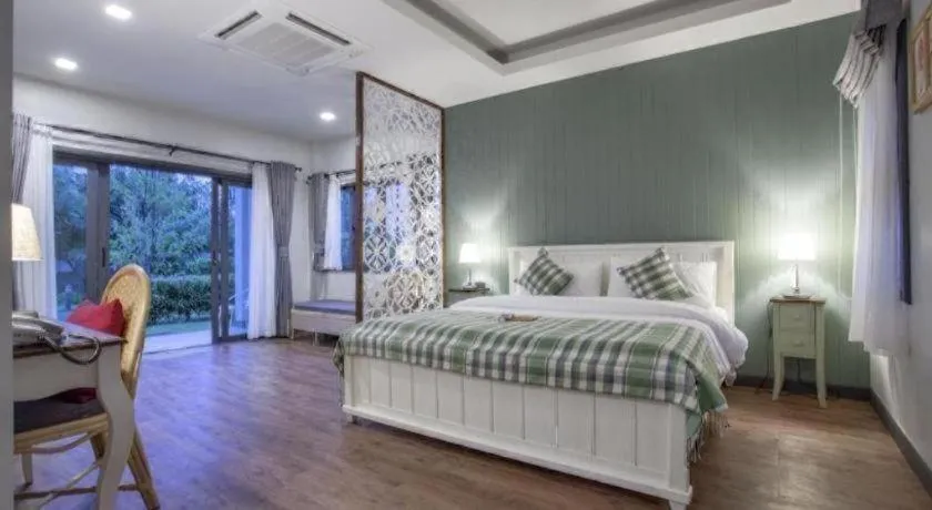 Bed in Nan Boutique Resort