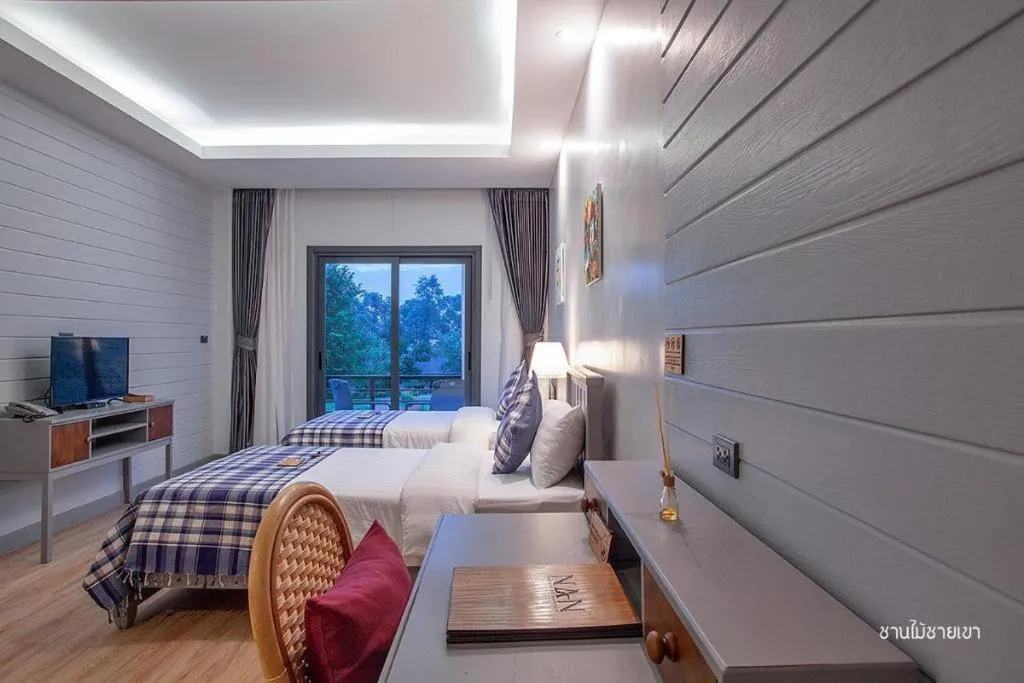 Bed in Nan Boutique Resort