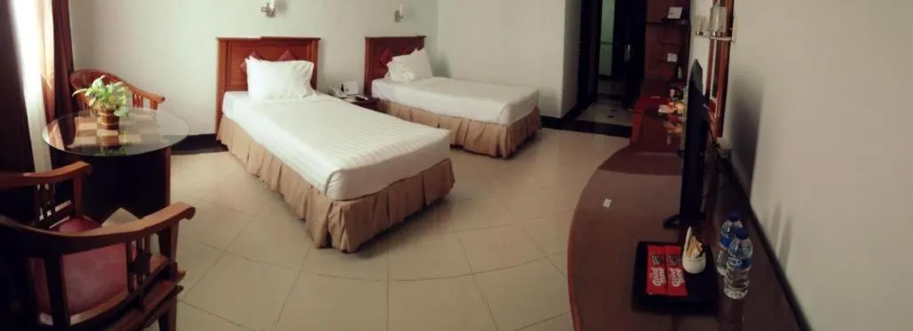 Bed in Hotel Tarakan Plaza