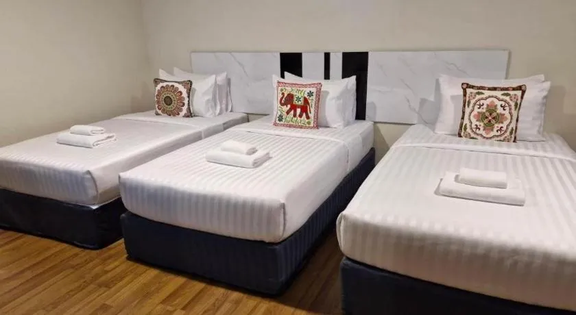 Bed in Town In Town Gardent Resort