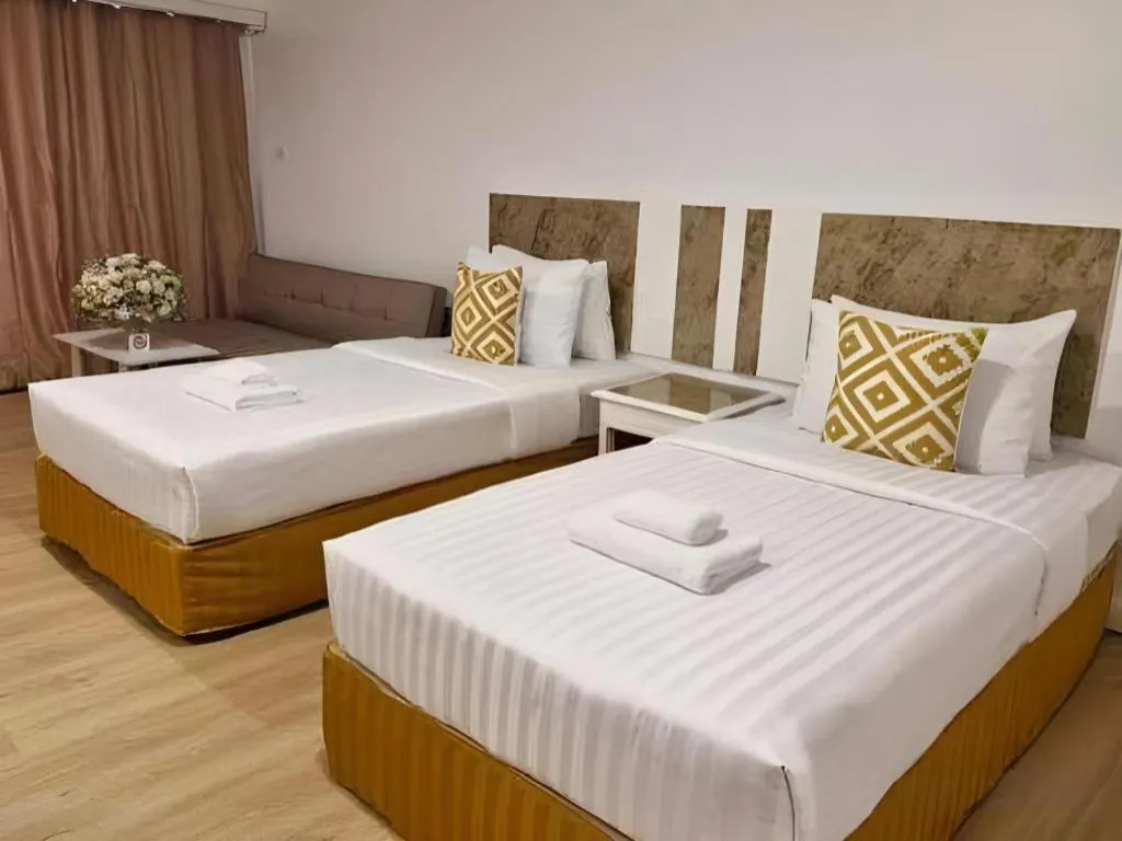 Bed in Town In Town Gardent Resort