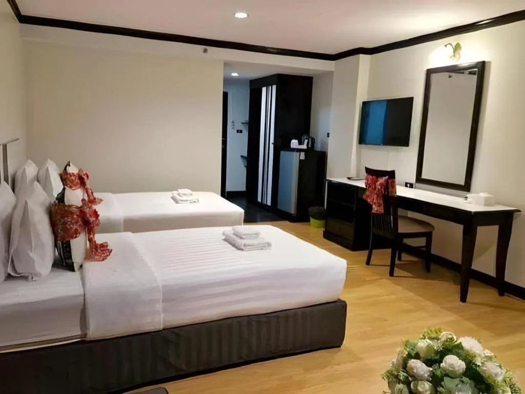 Bed in Town In Town Gardent Resort