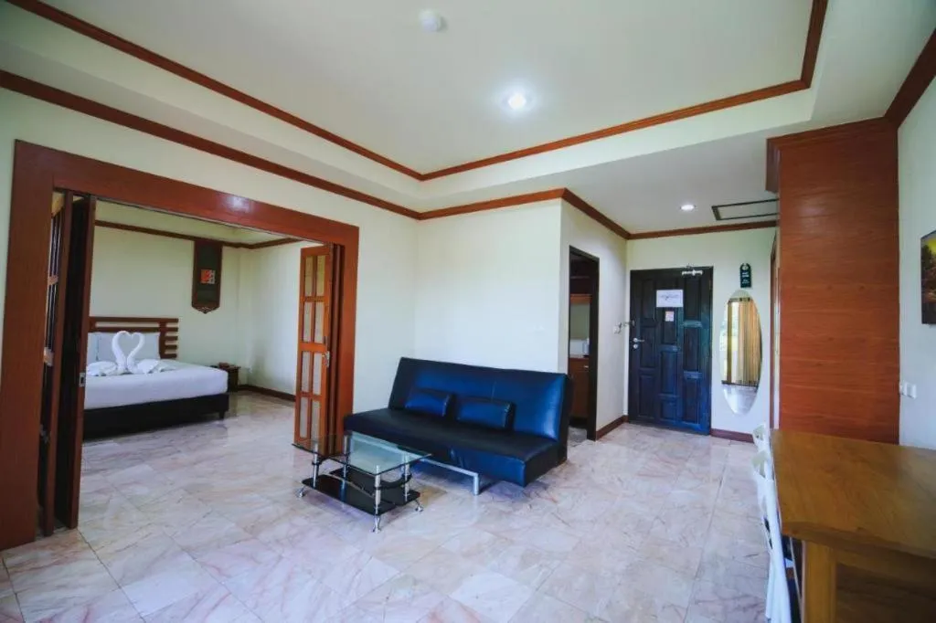 Bed in AmornSukhothai Hotel