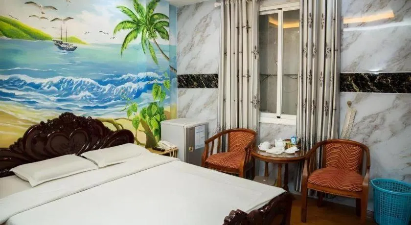 Bed in Phuong Linh Hotel