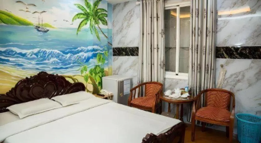 Bed in Phuong Linh Hotel