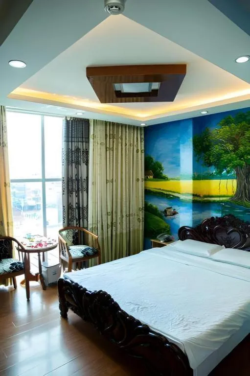 Bed in Phuong Linh Hotel