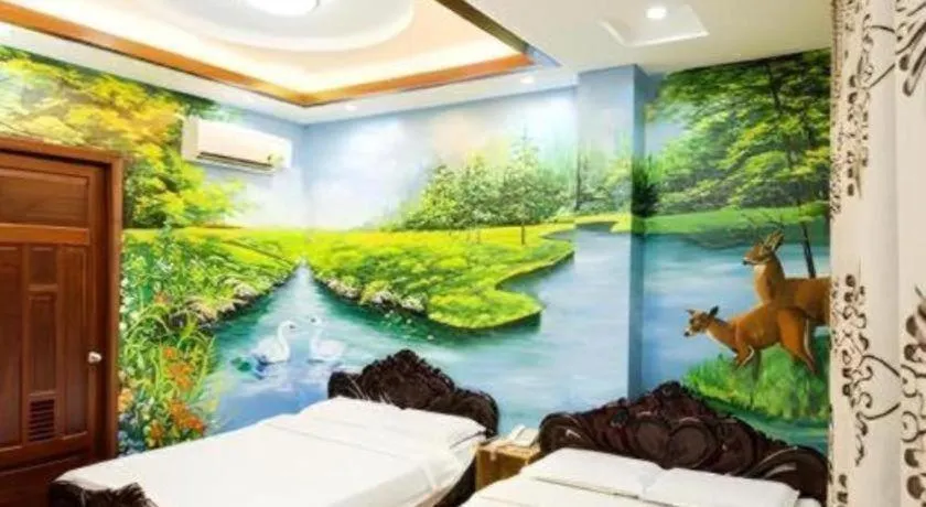 Bed in Phuong Linh Hotel