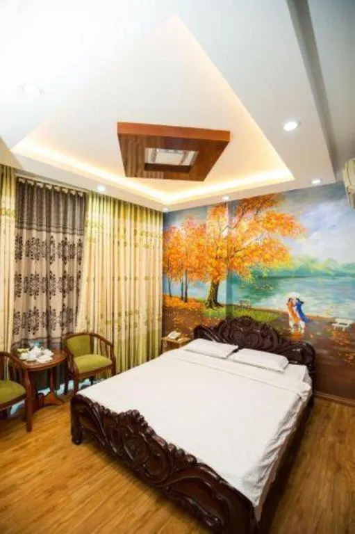 Bed in Phuong Linh Hotel
