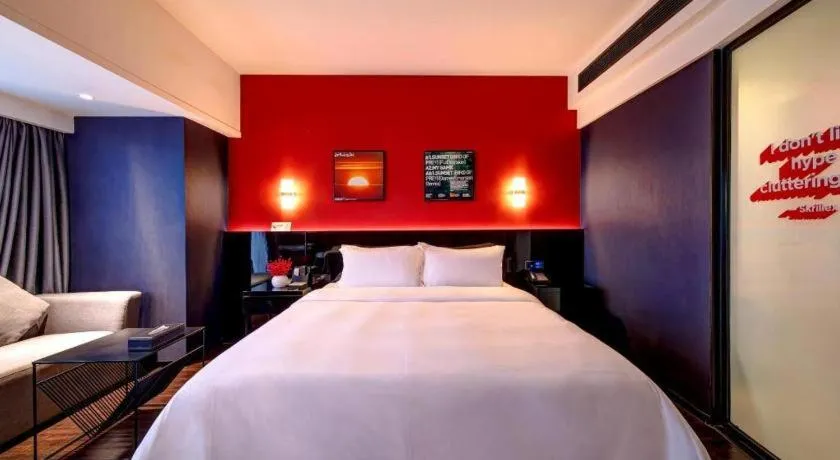 Bed in M Hotel Shenzhen Nanshan