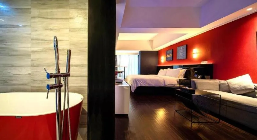 Bed in M Hotel Shenzhen Nanshan