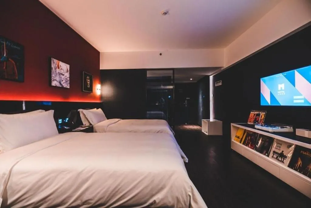 Bed in M Hotel Shenzhen Nanshan