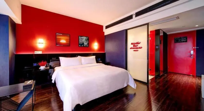 Bed in M Hotel Shenzhen Nanshan