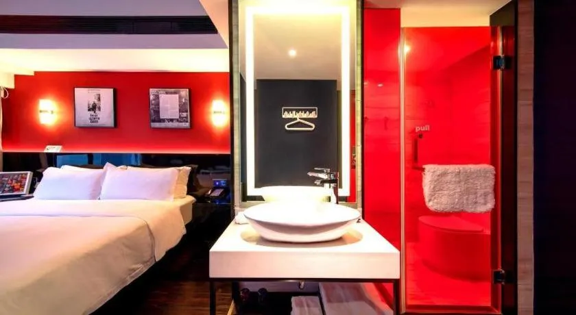 Bed in M Hotel Shenzhen Nanshan