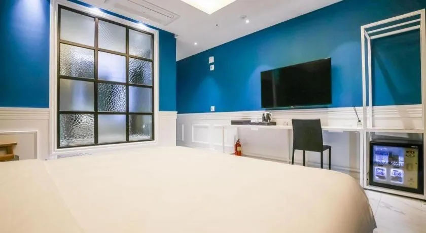 Bed in Hotel Morning Calm