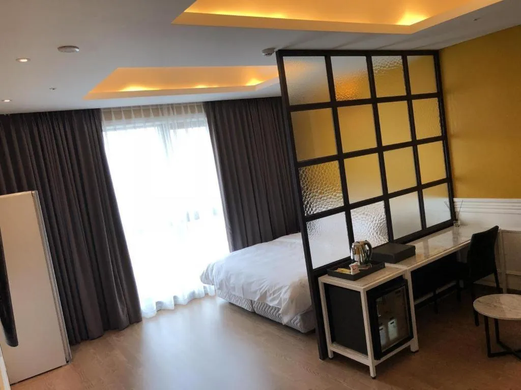 Bed in Hotel Morning Calm