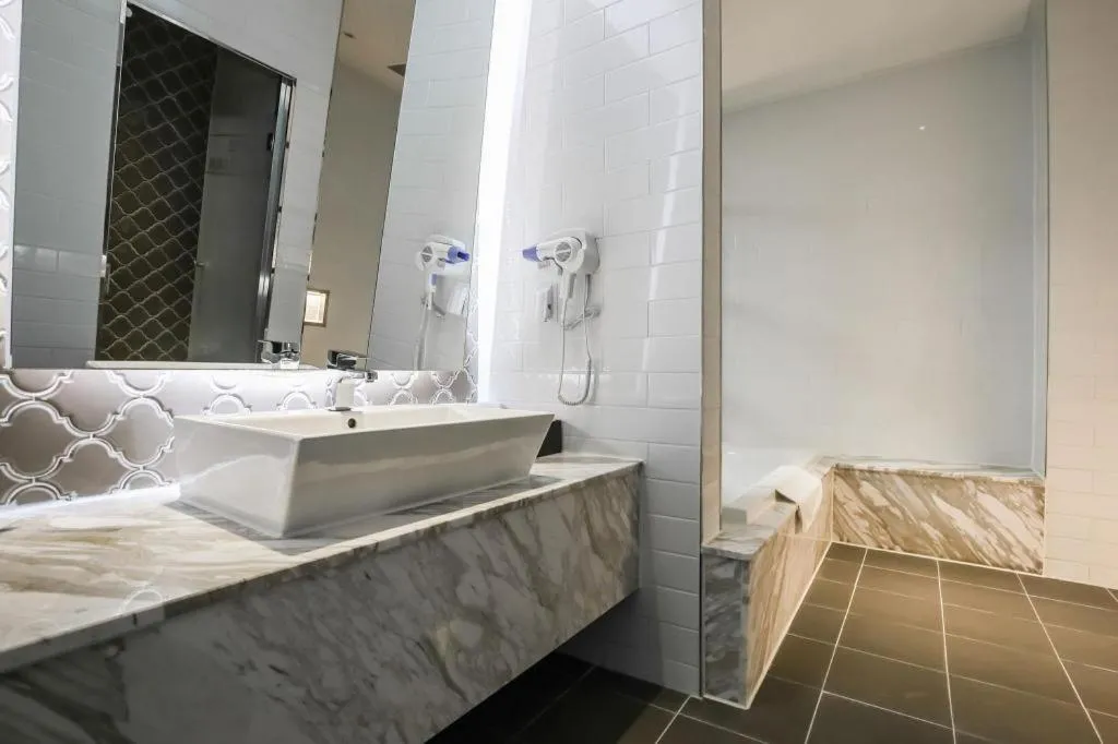 Bed in Hotel Morning Calm