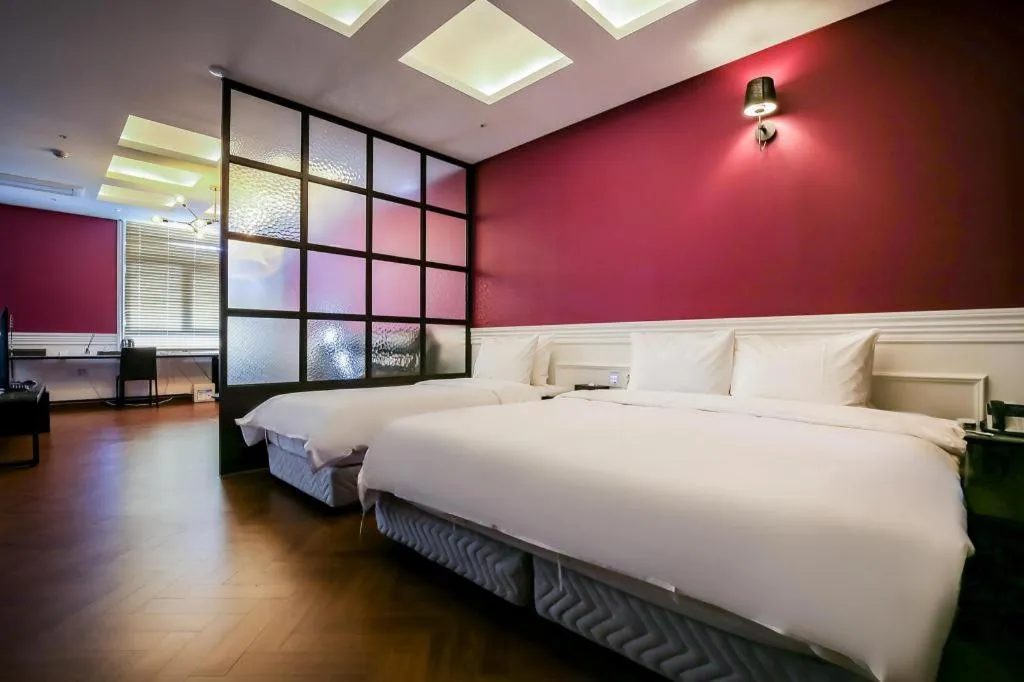 Bed in Hotel Morning Calm