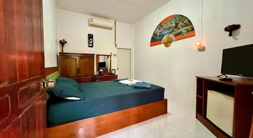 Bed in Sanook Sanang Resort