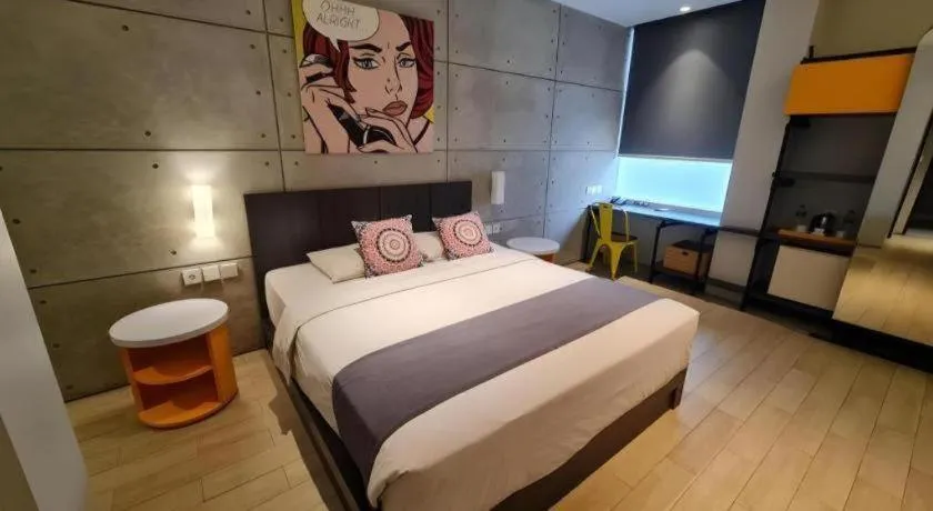 Bed in Hotel Cemerlang