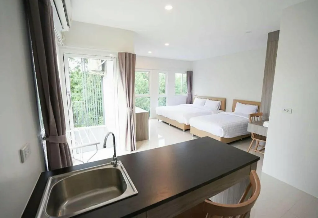 Bed in KS Residence Chiangmai