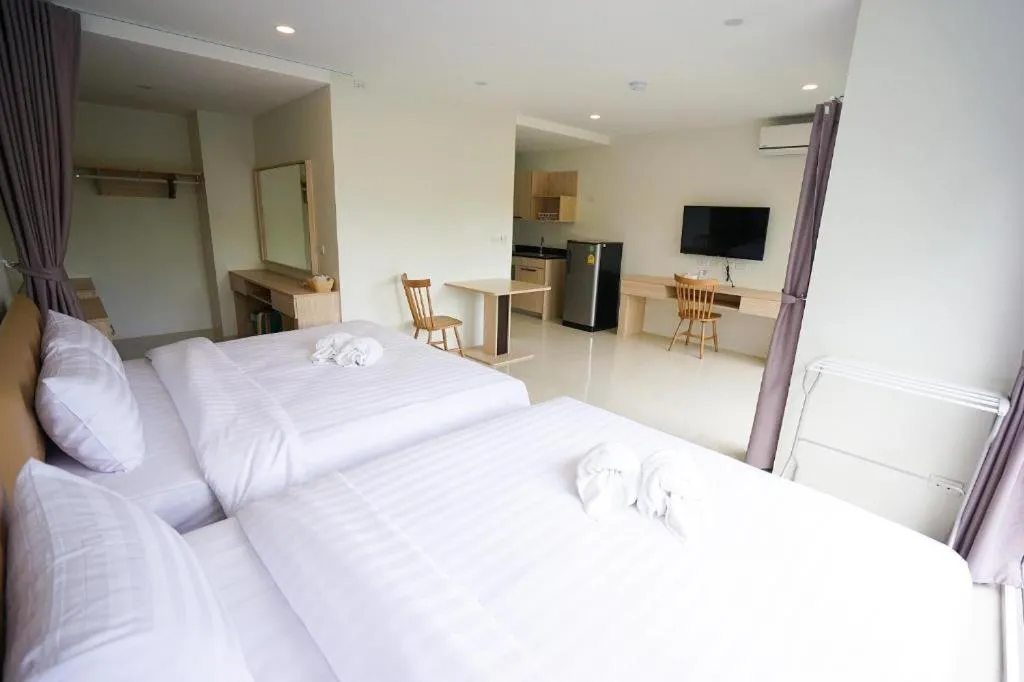 Bed in KS Residence Chiangmai