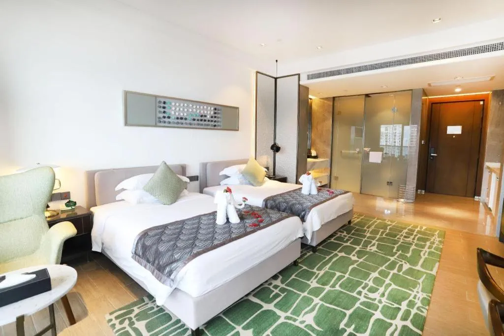 Bed in Rock Platinum Sea View Hotel