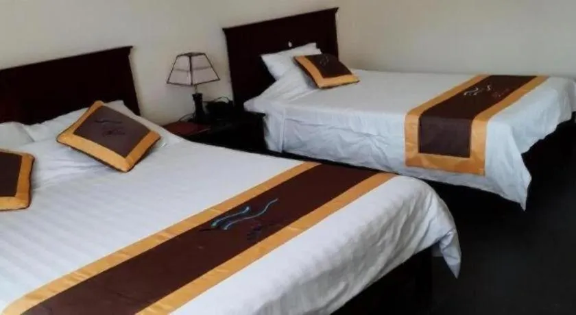 Bed in Hai Au Hotel