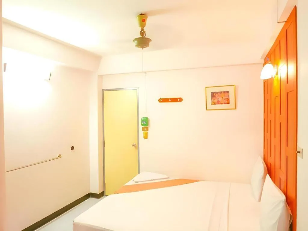 Bed in New Siam Guest House