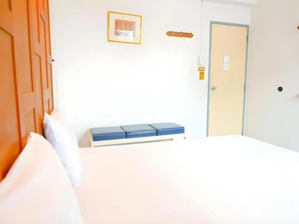 Bed in New Siam Guest House