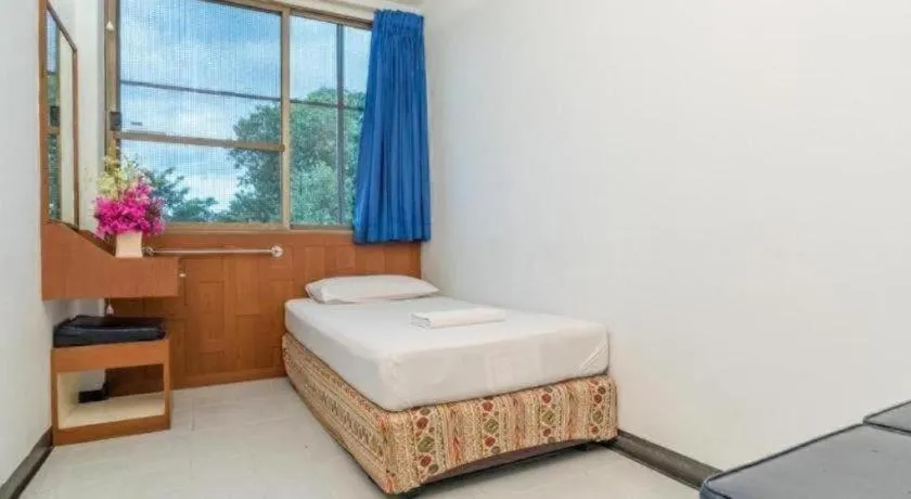 Bed in New Siam Guest House