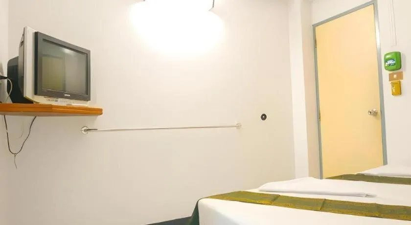 Bed in New Siam Guest House