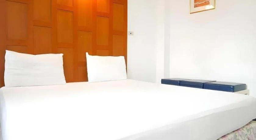 Bed in New Siam Guest House