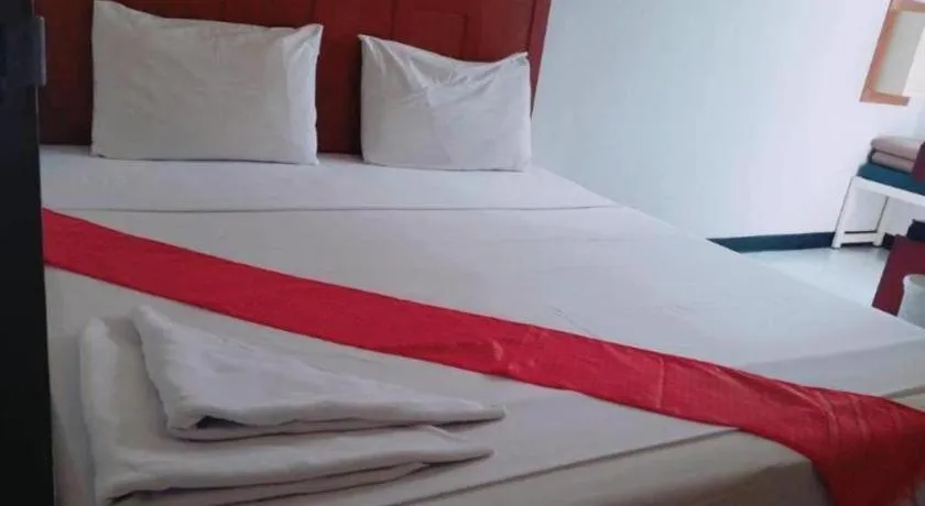 Bed in New Siam Guest House