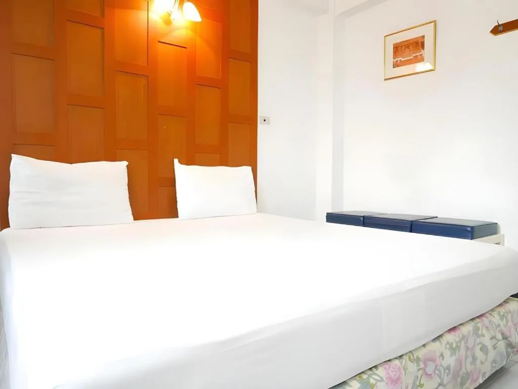 Bed in New Siam Guest House