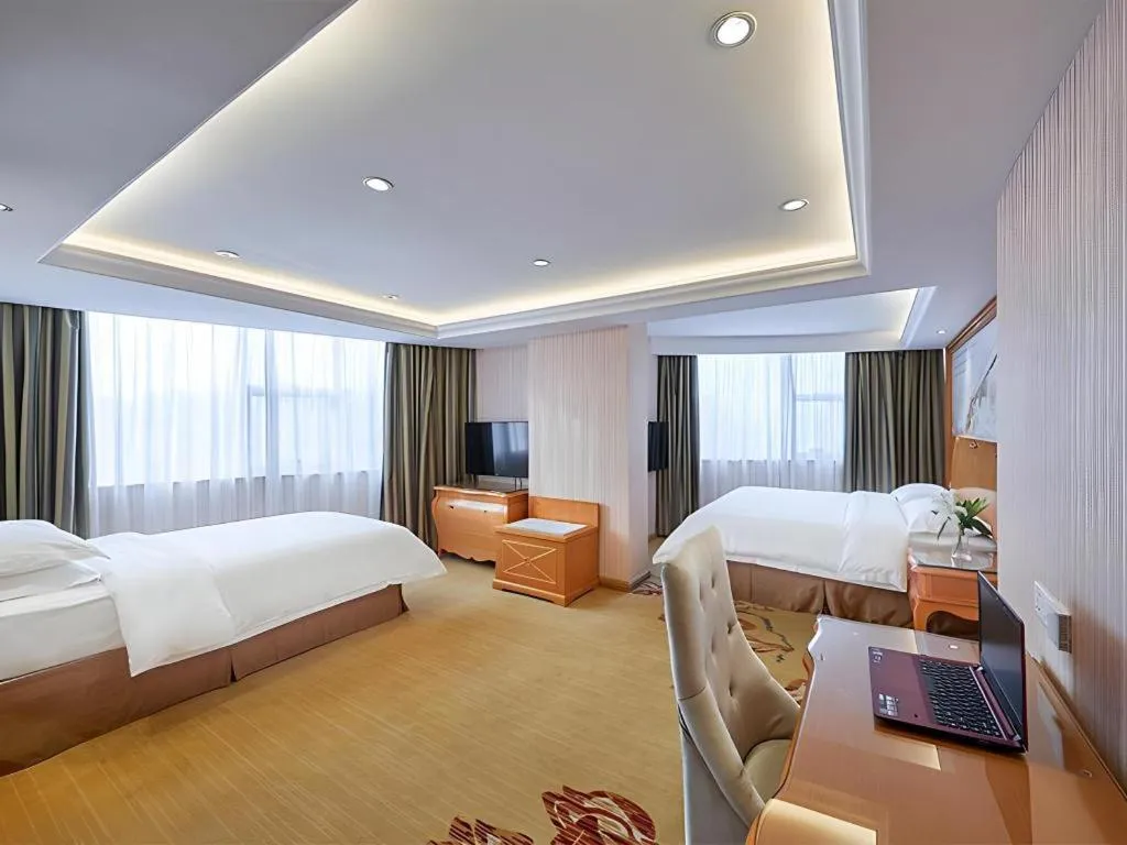 Bed in Vienna Hotel Xi'an Zhonglou