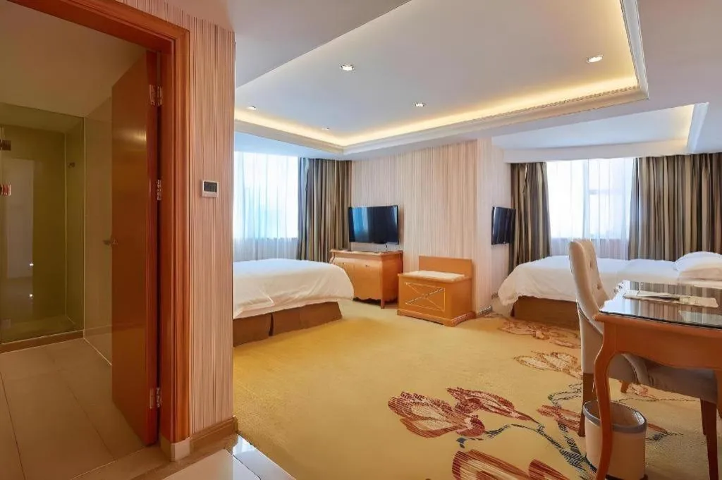 Bed in Vienna Hotel Xi'an Zhonglou