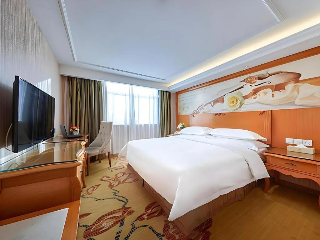 Bed in Vienna Hotel Xi'an Zhonglou